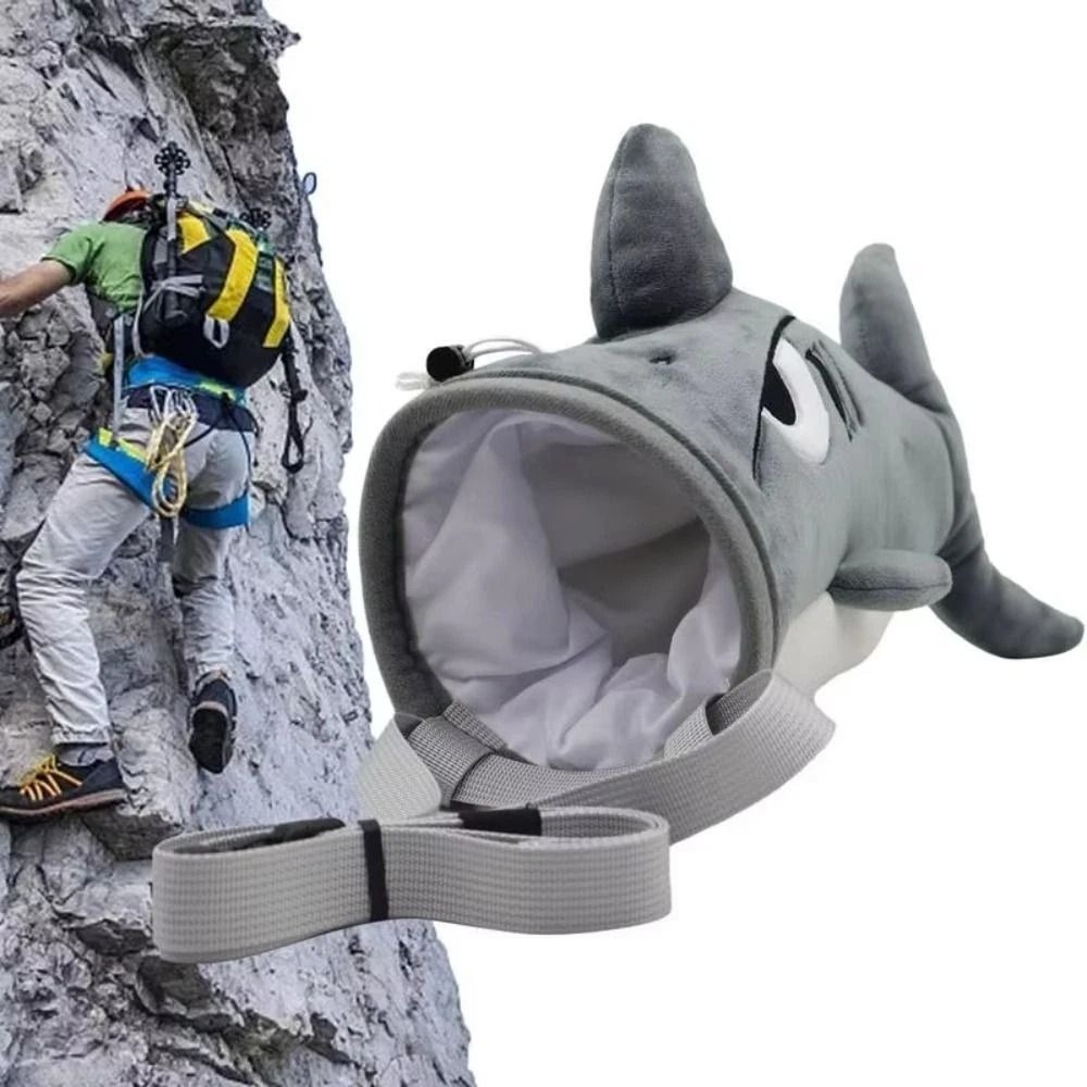 Outdoor Sport Climbing Gear - 귀여운 나무늘보/상어 마그네슘 파우더 백, 봉제인형,