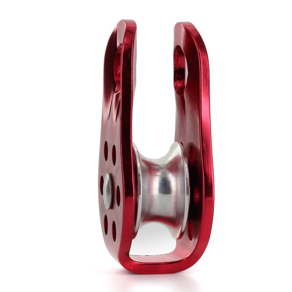 암벽 등반용 로프 풀리, 20KN, 고정식 단일 휠,  - Outdoor Sport Climbing Gear 리뷰 및 가격