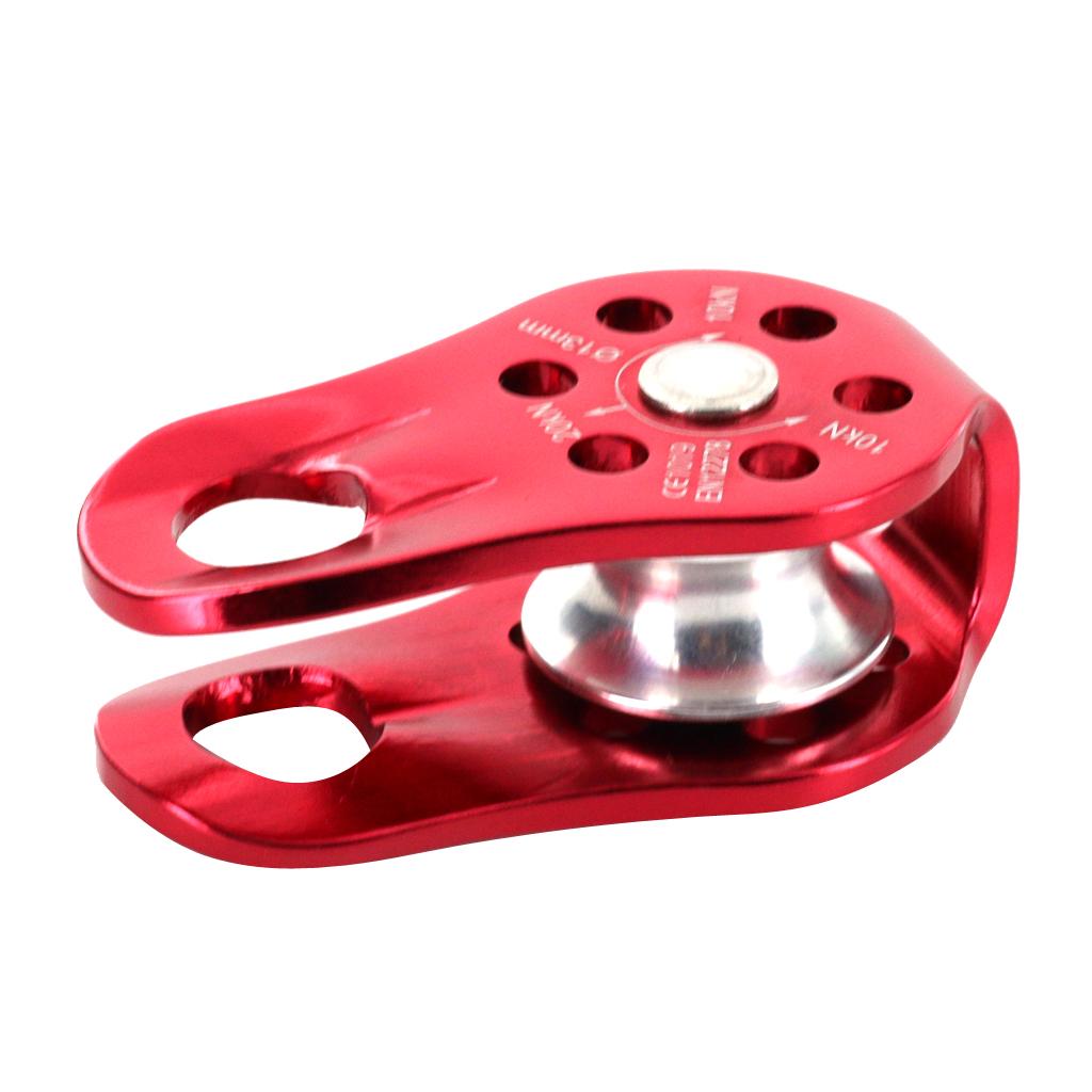 암벽 등반용 로프 풀리, 20KN, 고정식 단일 휠,  - Outdoor Sport Climbing Gear 리뷰 및 가격