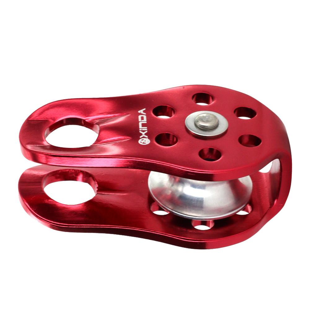 암벽 등반용 로프 풀리, 20KN, 고정식 단일 휠,  - Outdoor Sport Climbing Gear 리뷰 및 가격