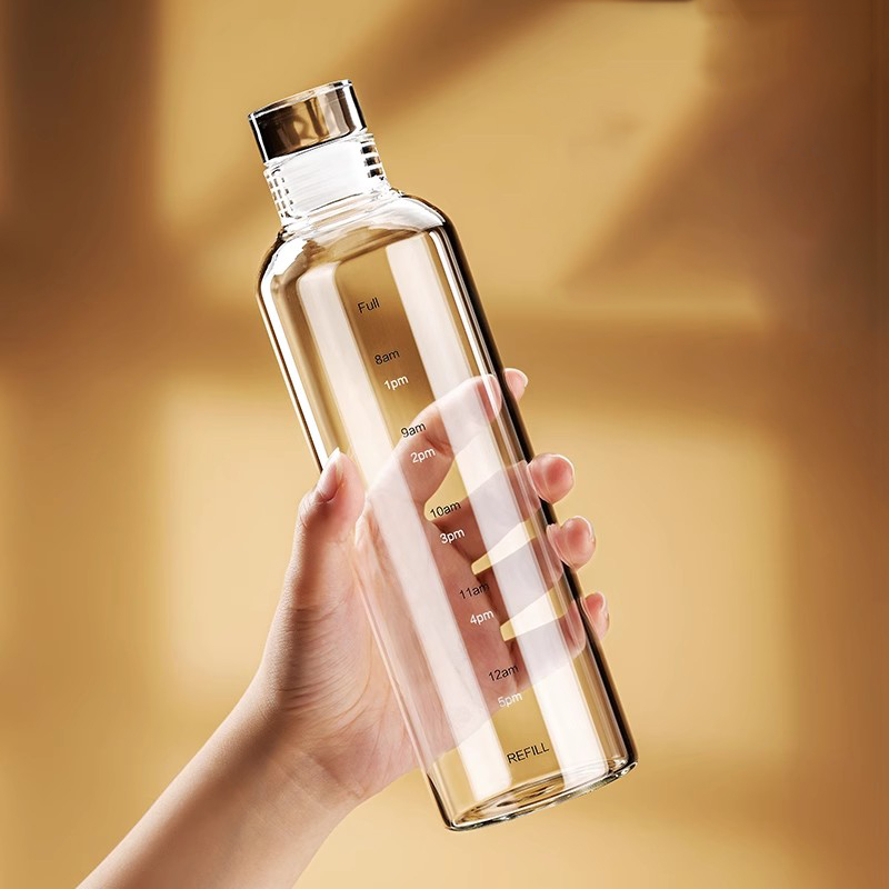 FOME 500/750/1000ml 유리 스포츠 물병  - Outdoor Sport Glass Water Bottle 리뷰 및 가격