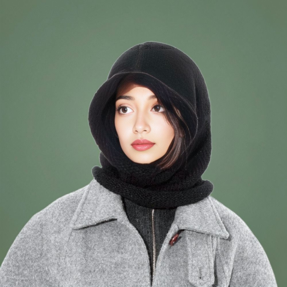따뜻하고 편안한 니트 소재의 방한 모자 겸 목 보호대, - Outdoor Sport Climbing Gear 리뷰 및 가격