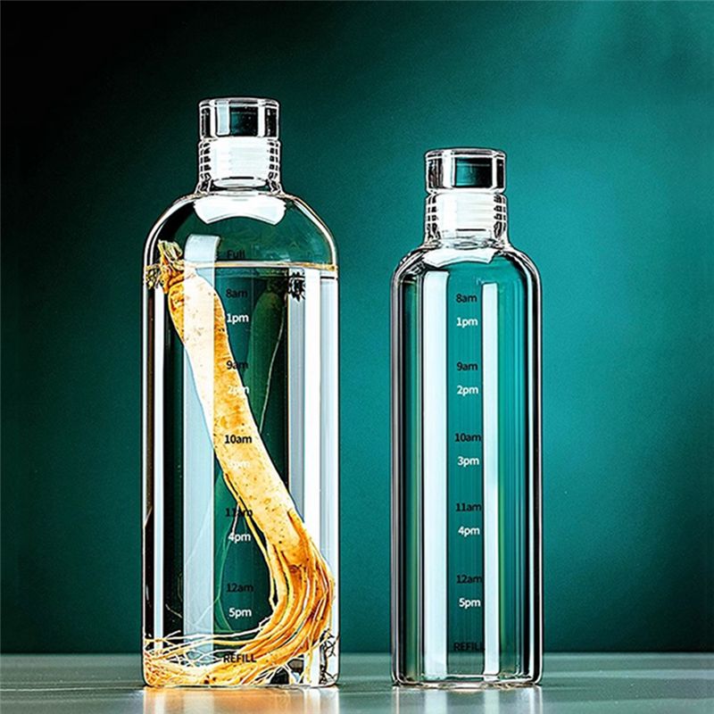 ABUN 붕규산 유리 스포츠 물병 750ml, 휴대용  - Outdoor Sport Glass Water Bottle 리뷰 및 가격