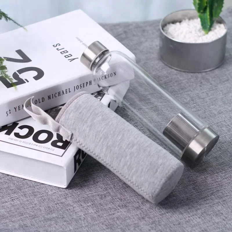 유리 소재 스포츠 물병, 차 거름망 내장 텀블러, 휴대 - Outdoor Sport Glass Water Bottle 리뷰 및 가격