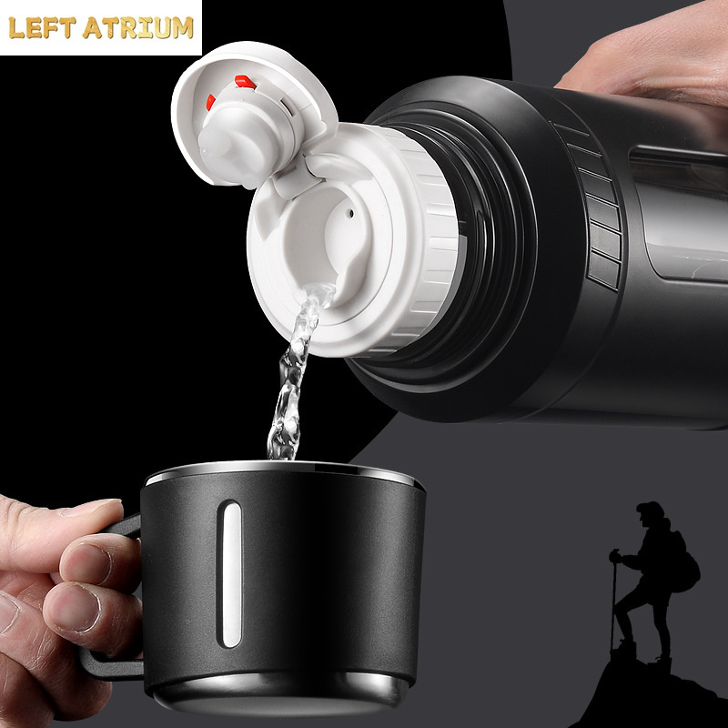 대용량 2L 유리 물병, 스트레이너 인퓨저 필터 포함, - Outdoor Sport Glass Water Bottle 리뷰 및 가격