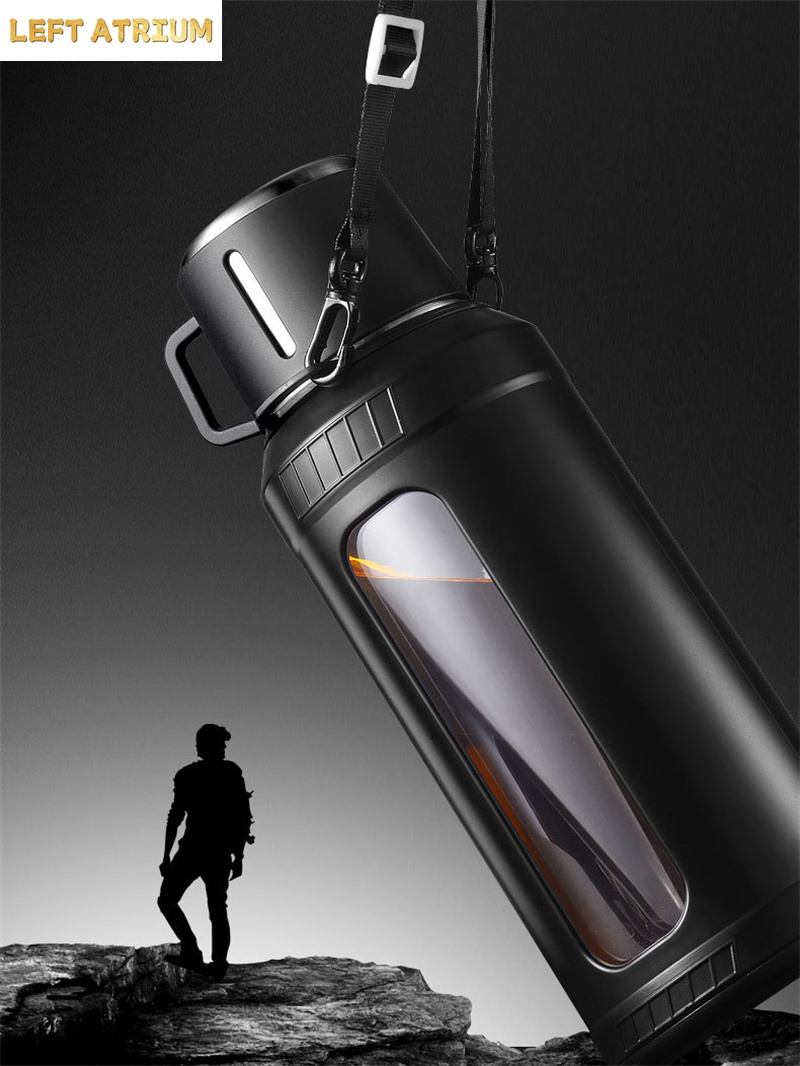 대용량 2L 유리 물병, 스트레이너 인퓨저 필터 포함, - Outdoor Sport Glass Water Bottle 리뷰 및 가격